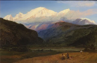 Mont Blanc from Servoz